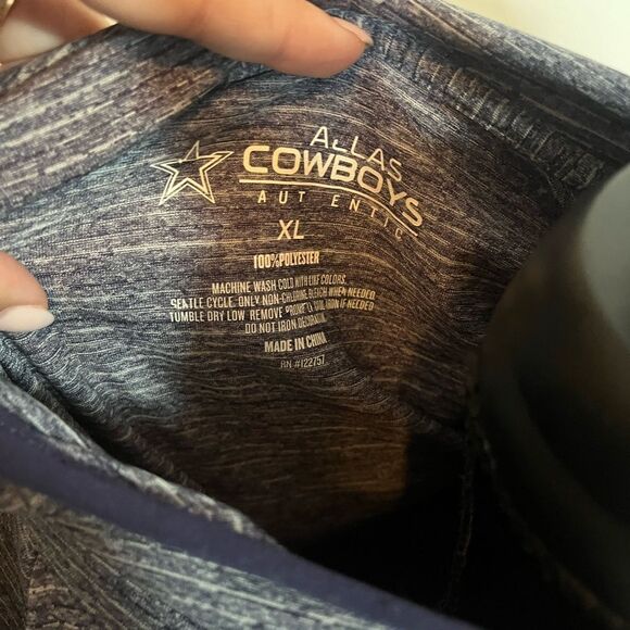 DALLAS COWBOYS AUTHENTIC NFL FOOTBALL LOGO HOODIE MENS SIZE XL - Picture 11 of 11